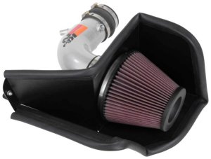 Ford Edge Performance Air Intake - K&N Engineering - Metal Intake - `15-`18